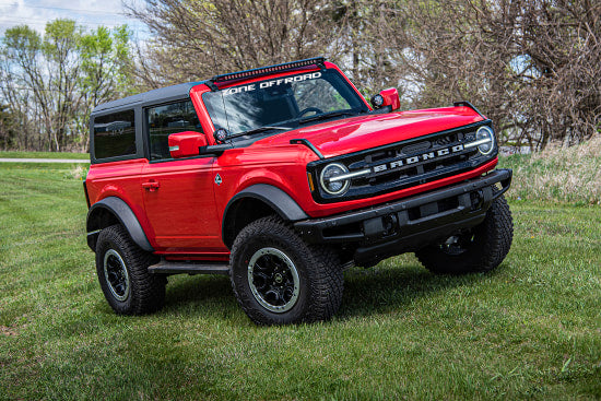 ZONE OFFROAD 2" LIFT KIT: 2021 FORD BRONCO (BASE SHOCK PACKAGE MODELS ONLY)