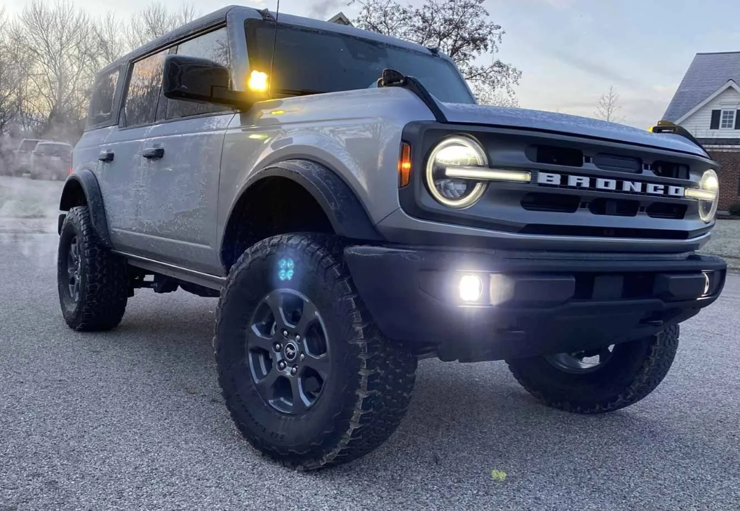 Diode Dynamics SS3 LED Fog Light Kit for 2021-2022 Ford Bronco (w/ Standard Bumper)