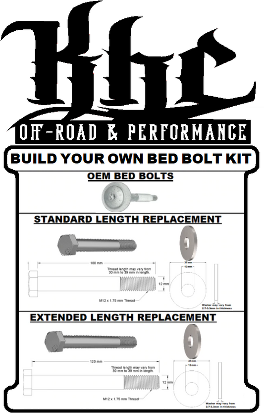 BUILD YOUR OWN BED BOLT KIT