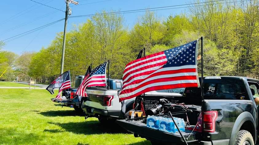 KHC Bolt In Bed Mounted Flag / Antenna Holder