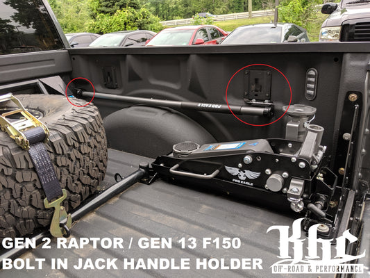 KHC Jack Handle Holder for (15-Up) Ford 5.5ft Bed