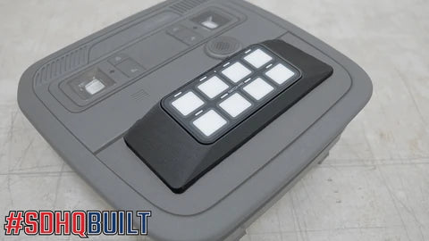 SDHQ - '21-CURRENT FORD BRONCO SDHQ BUILT SWITCH-PROS SP-9100 KEYPAD MOUNT