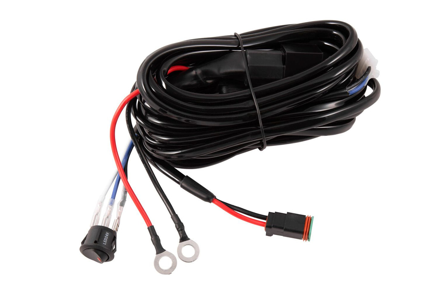 Diode Dynamics - Heavy Duty Single Output 2-Pin Offroad Wiring Harness