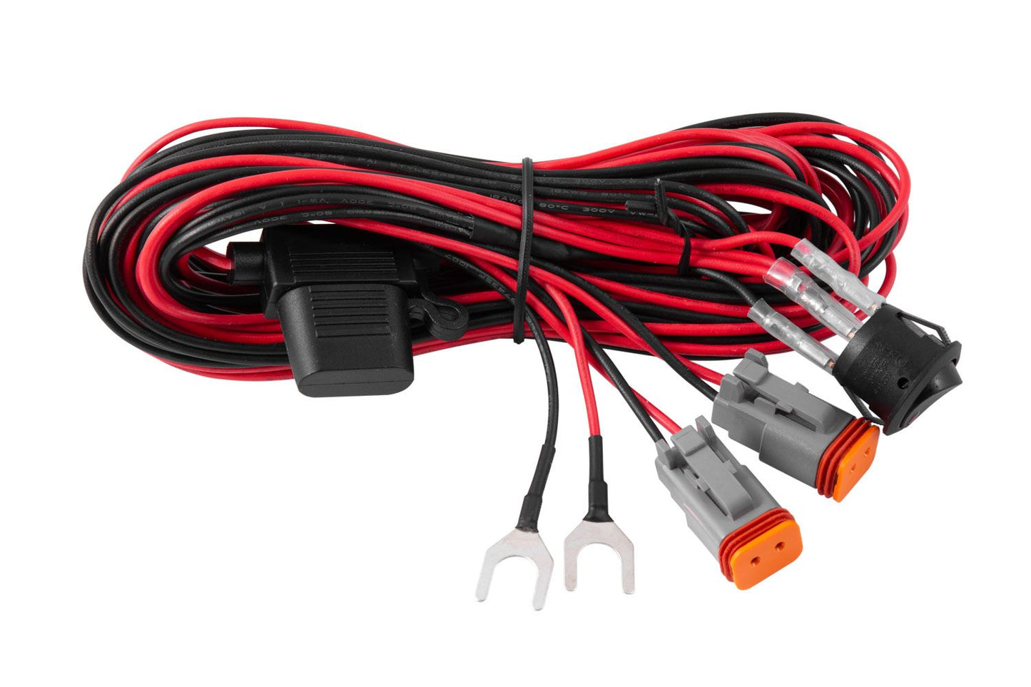 Diode Dynamics - Light Duty Dual Output 2-pin Wiring Harness (Stage Series w/o Backlight)