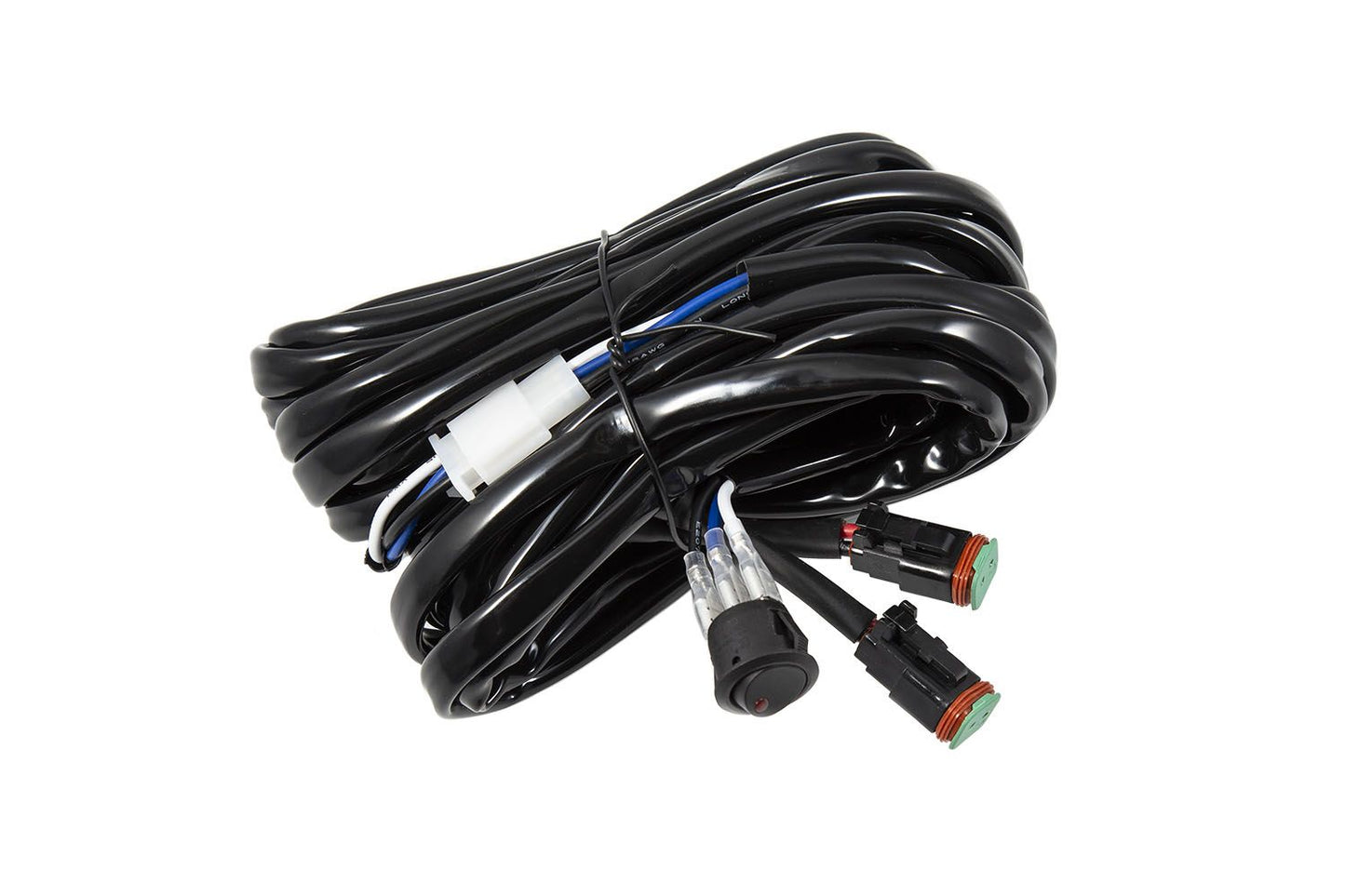 Diode Dynamics - Heavy Duty Dual Output 2-Pin Offroad Wiring Harness (Stage Series w/o Backlight)