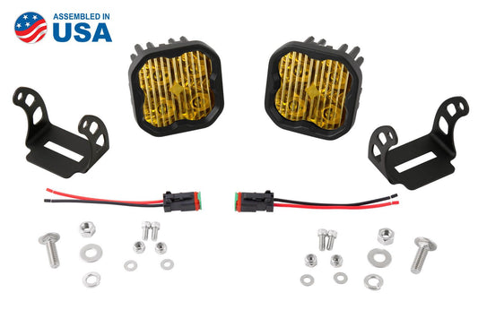 Diode Dynamics - Stage Series 3" SAE/DOT Amber LED Pod (pair)
