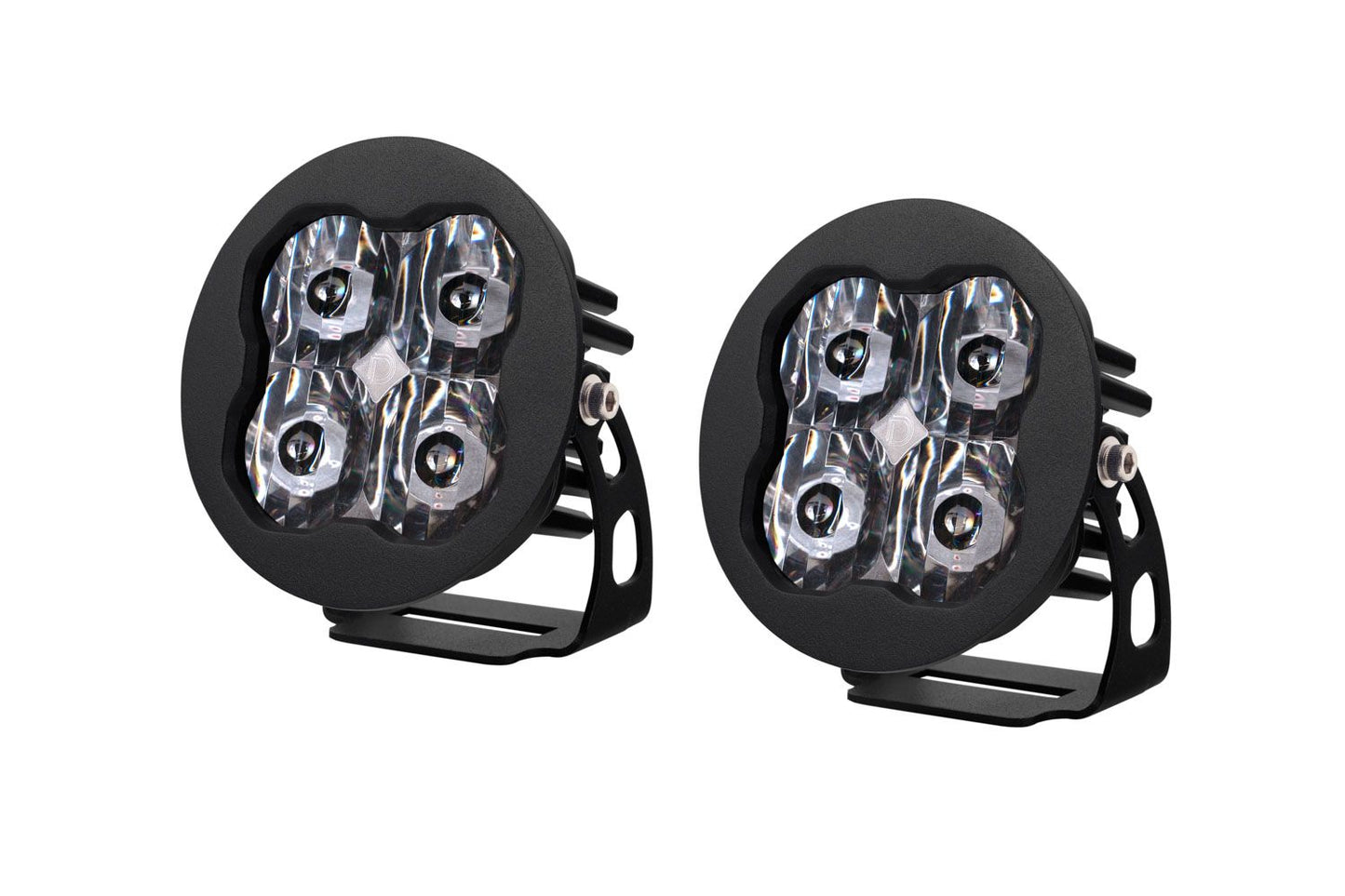 Diode Dynamics - Stage Series 3" SAE/DOT White Round LED Pod (pair)