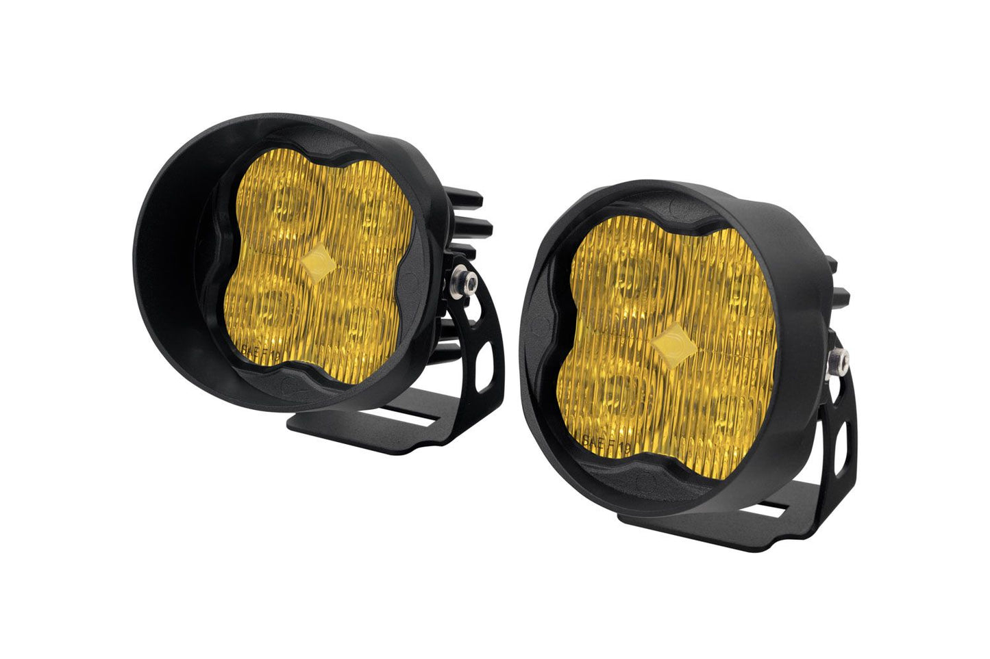 Diode Dynamics - Stage Series 3" SAE/DOT Amber Angled LED Pod (pair)