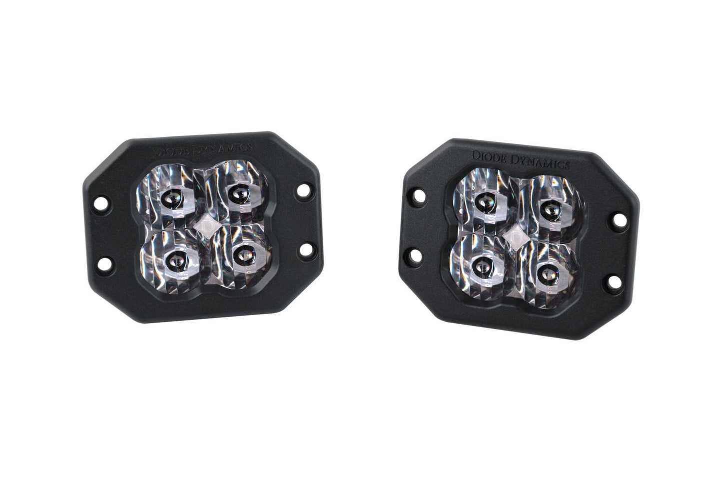 Diode Dynamics - Stage Series 3" SAE/DOT White Flush LED Pod (pair)