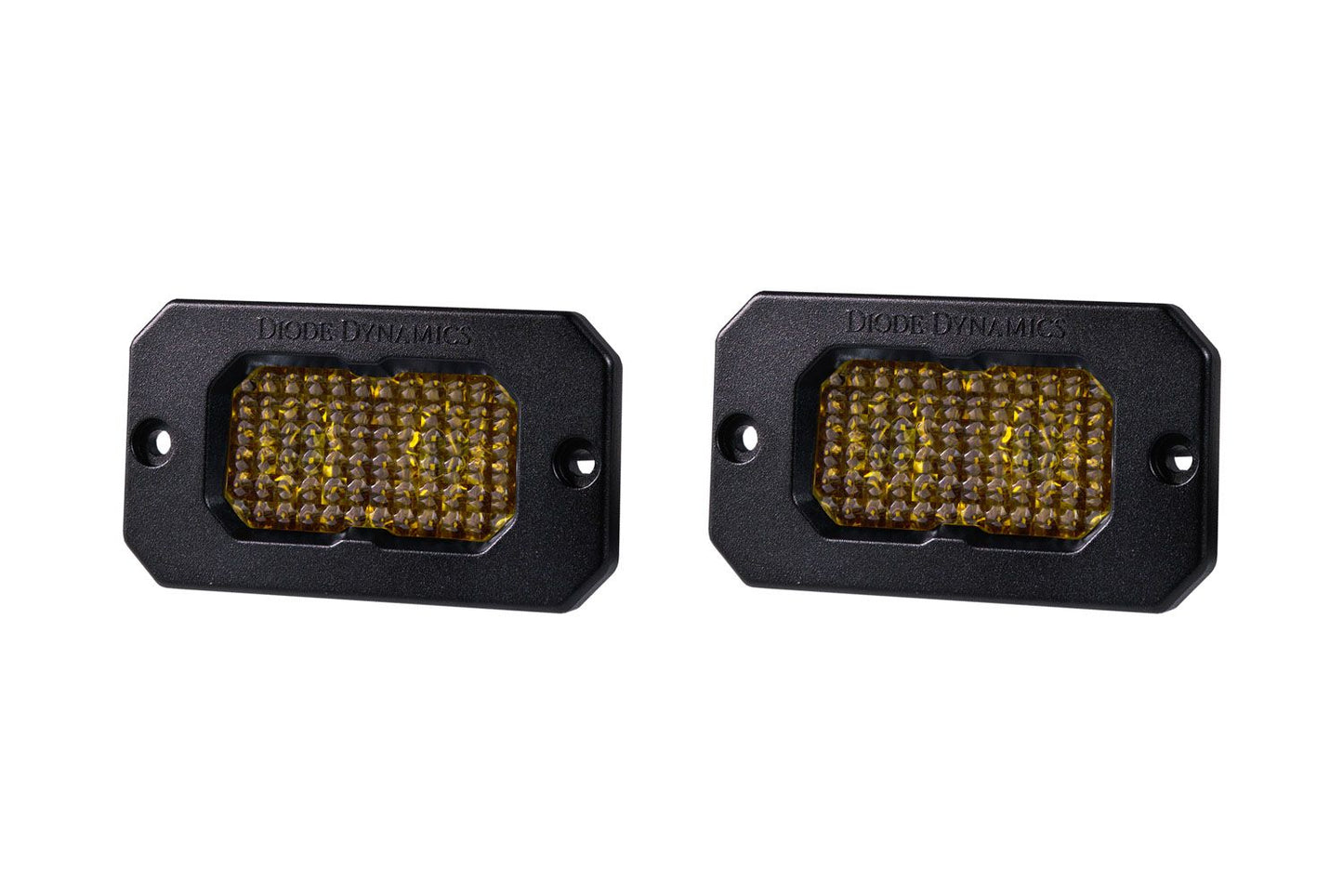Diode Dynamics - Stage Series 2" Yellow Flush Mount LED Pod