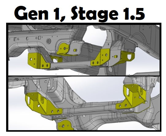 Gen 1 Raptor/Gen 12 F150 Slot Delete Kit