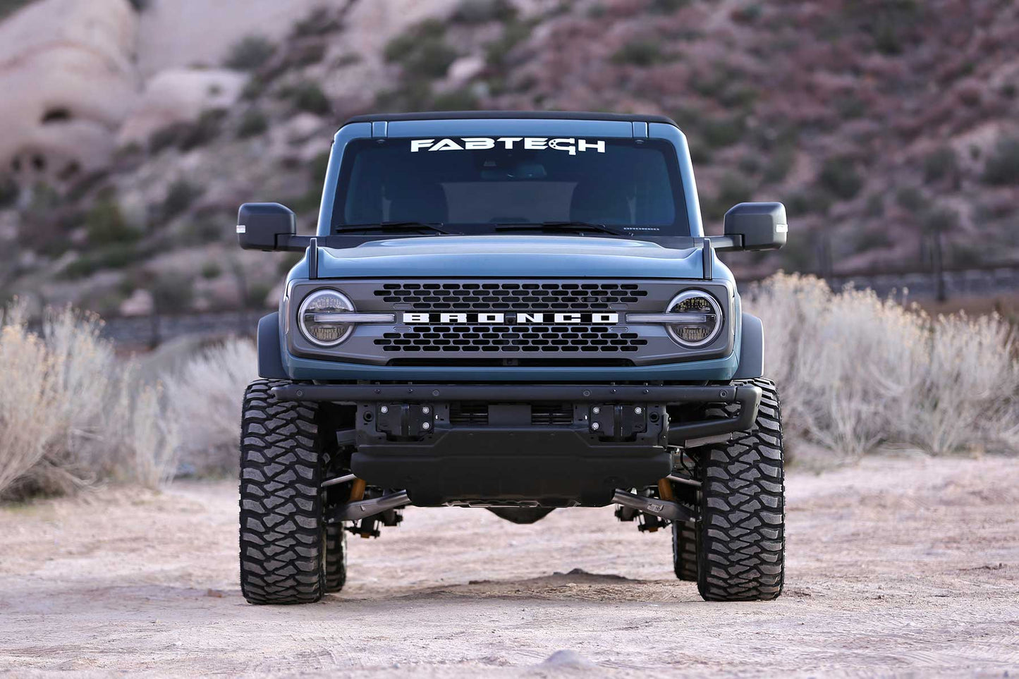 Fabtech - 3″ UNIBALL UCA LIFT KIT – FRONT SHOCK SPACERS & REAR SHOCK SPACERS