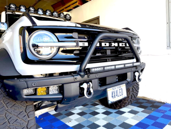 KR Off-Road 30" Light Bar Bumper Mount for 2021+ Ford Bronco