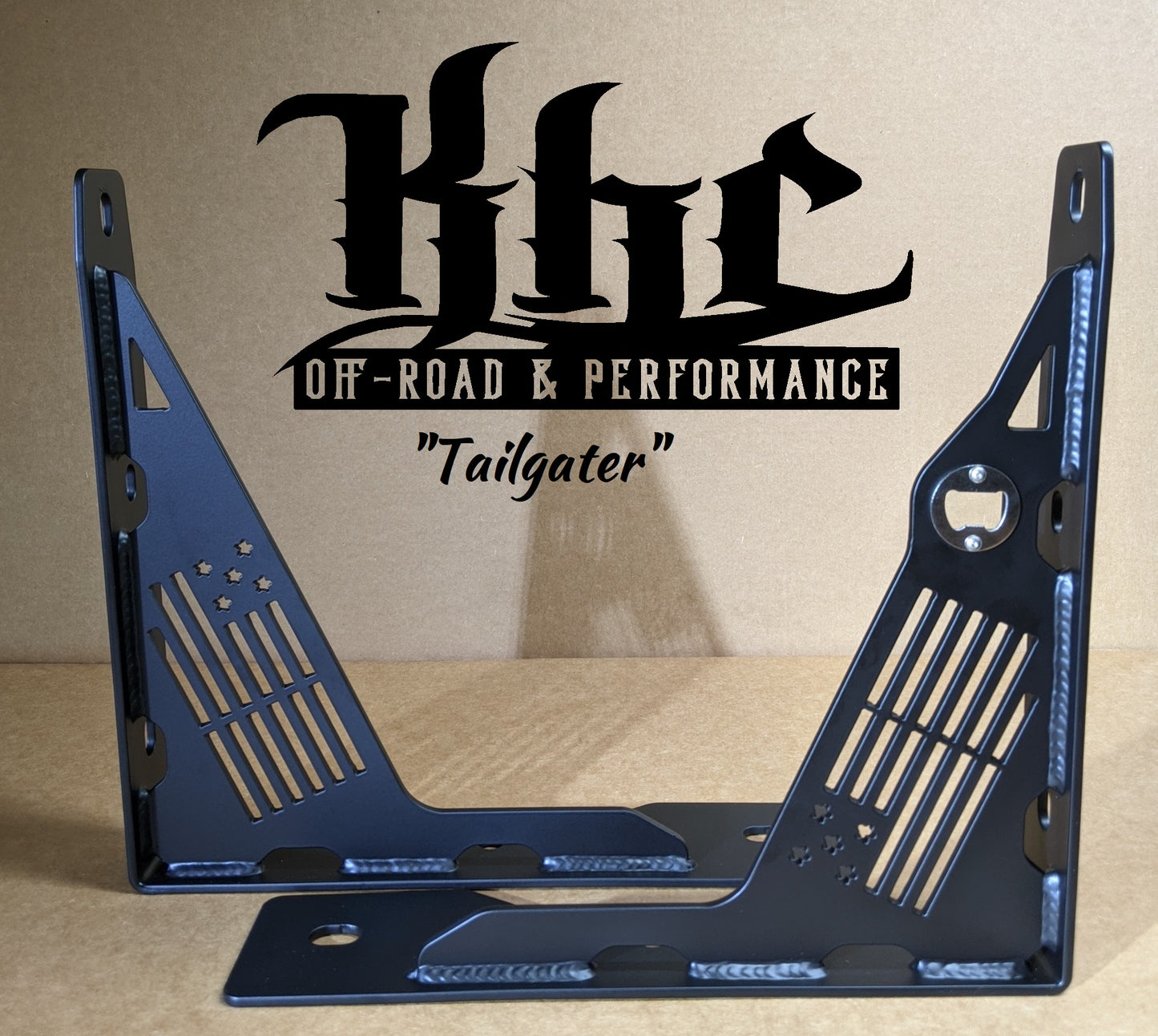KHC Ford Raptor/F150  Bolt in bed supports "Tailgater Edition"
